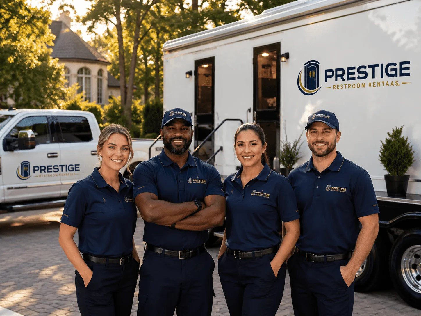 Trusted Luxury Portable Restrooms company in Argonne, WI